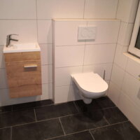 moderne Toilette